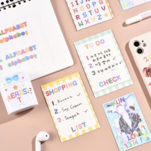 candy color cartoon number letter stickers b3