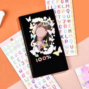 candy color cartoon number letter stickers b4