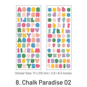 candy color cartoon number letter stickers sku 8