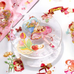 cartoon anime ambilight hot stamping sticker b
