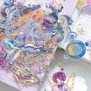cartoon anime ambilight hot stamping sticker c