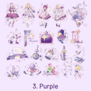 cartoon anime ambilight hot stamping sticker sku 3