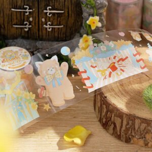 cartoon bear series pet tape c4