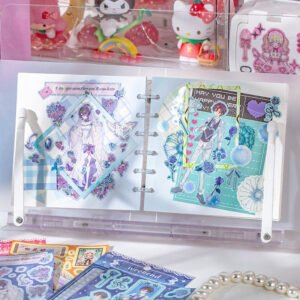 cartoon character coated paper sticker b3
