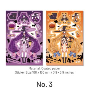 cartoon character coated paper sticker sku 3