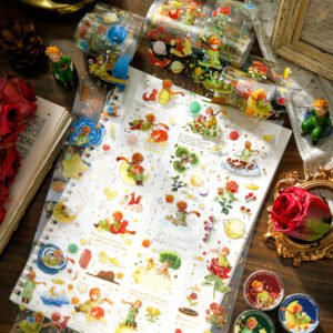 cartoon character little prince 3d relief tape a