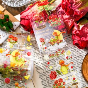 cartoon character little prince 3d relief tape b6