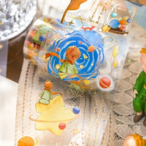 cartoon character little prince 3d relief tape c