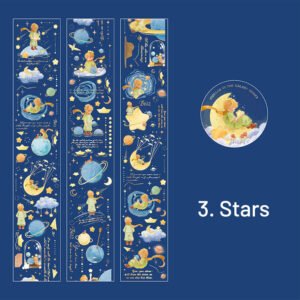 cartoon character little prince 3d relief tape sku 3