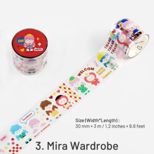 cartoon character pet tape girl boy wardrobe desserts sku 3
