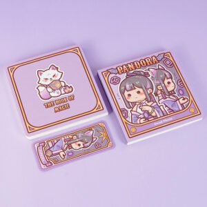 cartoon character square notebook b