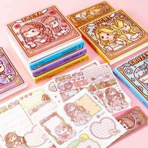 cartoon character square notebook b2