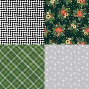 cartoon christmas background decorative scrapbook paper c1