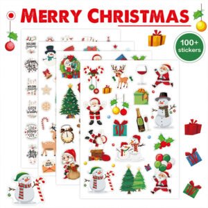 Cartoon Christmas Decorative Stickers
