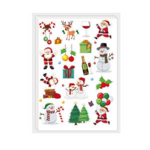 cartoon christmas decorative stickers c