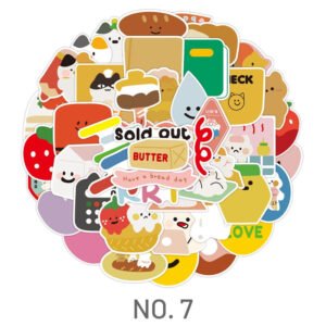cartoon cute little animal rabbit bear sticker sku 6