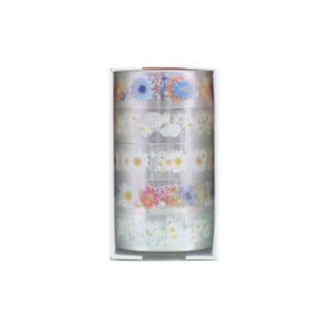 cartoon daisy transparent pet tape set 5 rolls c