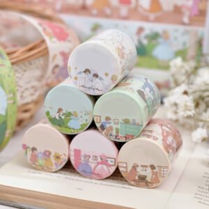 Cartoon Fairy Tale Hot Stamping Washi Tape cartoon fairy tale hot stamping washi tape a