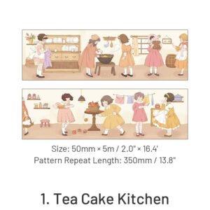 Cartoon Fairy Tale Hot Stamping Washi Tape cartoon fairy tale hot stamping washi tape sku 1