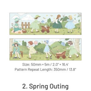 Cartoon Fairy Tale Hot Stamping Washi Tape cartoon fairy tale hot stamping washi tape sku 2