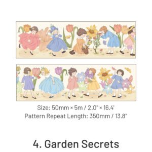 Cartoon Fairy Tale Hot Stamping Washi Tape cartoon fairy tale hot stamping washi tape sku 4