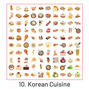 Cartoon Foods Decorative Sticker Pack Cartoon Foods Decorative Sticker Pack View 15 -