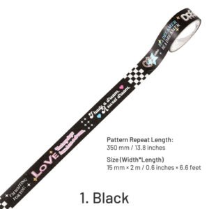 cartoon instagram style washi tape sku 1