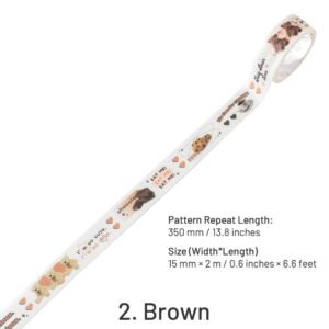 cartoon instagram style washi tape sku 2