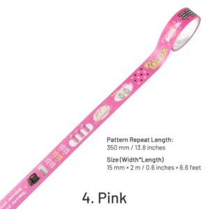 cartoon instagram style washi tape sku 4