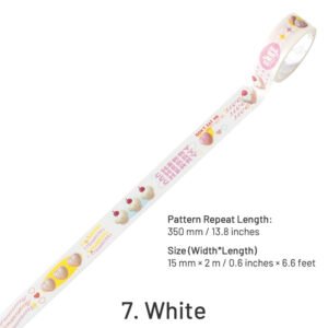 cartoon instagram style washi tape sku 7