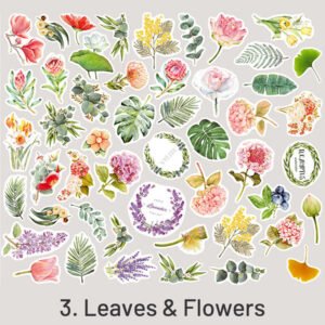 cartoon lovely girlish washi sticker pack sku 3