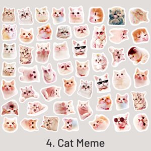 cartoon lovely girlish washi sticker pack sku 4