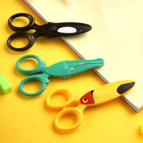 Cartoon Plastic Kid Safety Scissors