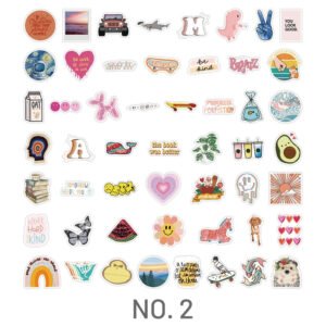 cartoon small fresh ins sticker sku 1