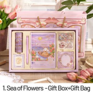 cartoon tulip and rabbit scrapbook kit sku 11