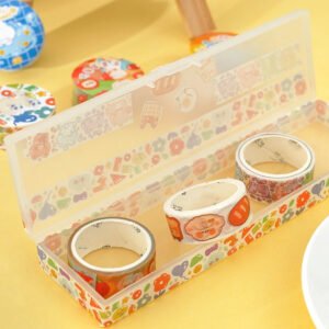 cartoon washi tape bunny bubble b2