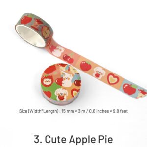 cartoon washi tape bunny bubble sku 3