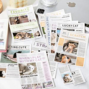 cat pictorial series cat sticker book b4
