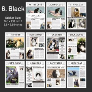 cat pictorial series cat sticker book sku 6