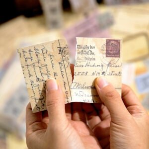 chapters of the years vintage collage scrapbook paper pack c