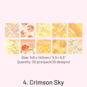 cherry blossom theme background decorative paper sku 4