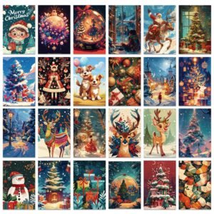 christmas and valentine s day decoration card 50 pcs 3