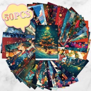 christmas and valentine s day decoration card 50 pcs 4