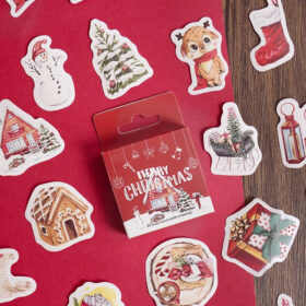 Christmas Boxed Adhesive Sticker