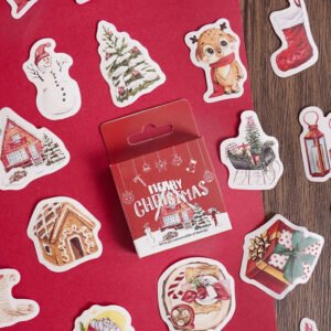 Christmas Boxed Adhesive Sticker