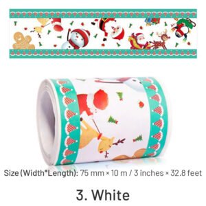 christmas cartoon decorative tape sku 3