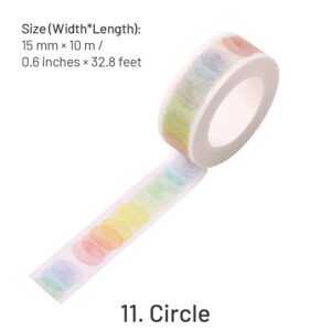 christmas cartoon washi tape ornaments snowflake snowman tree words sku 11