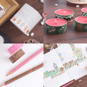 christmas decorative washi tape set 24 rolls b2