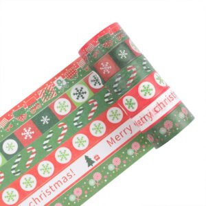 christmas decorative washi tape set 24 rolls b3