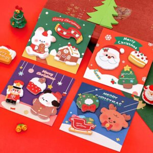 Christmas Die-Cut Sticky Note Set